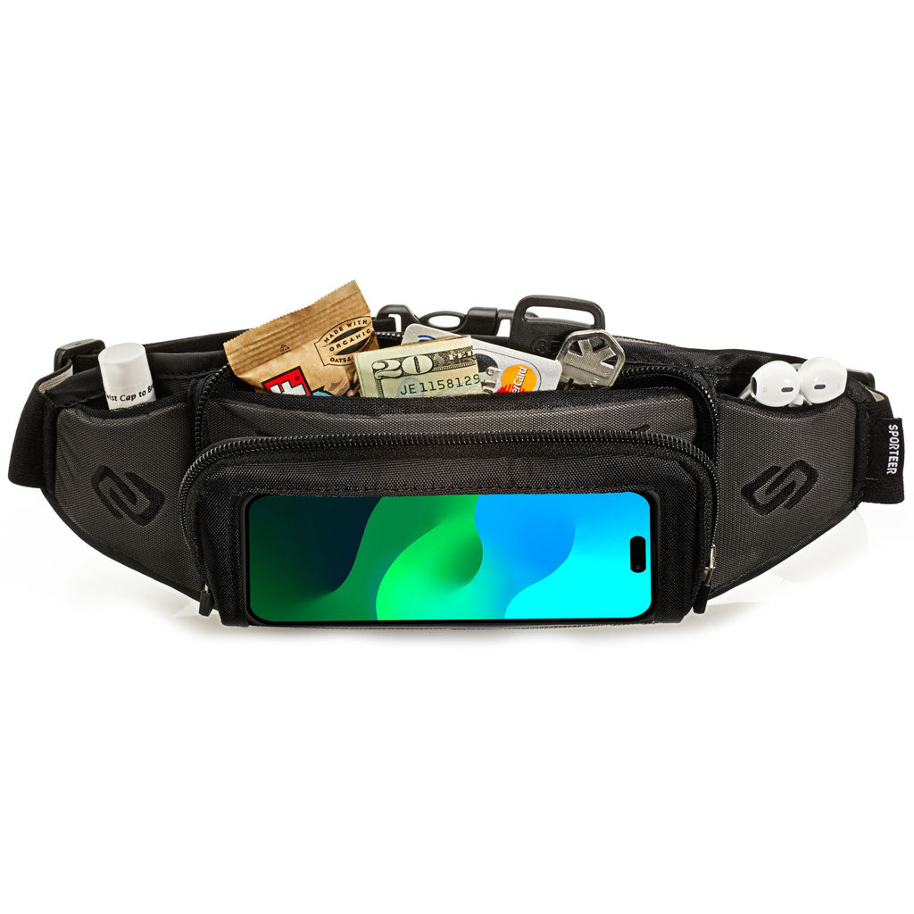 Sporteer Kinetic Fitness Running Belt for iPhone 15 Pro Max