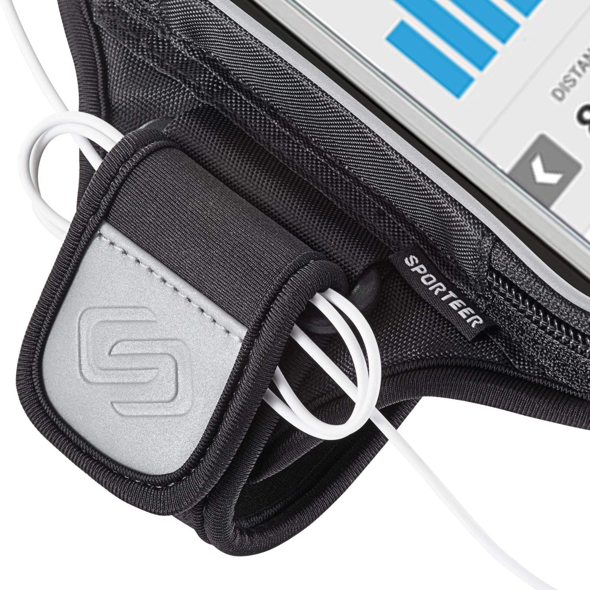 Sporteer Entropy E8 Modular Armband for Samsung Galaxy phones with cord strap