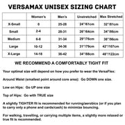 Sporteer VersaMaxTravel Money Belt Size Guide
